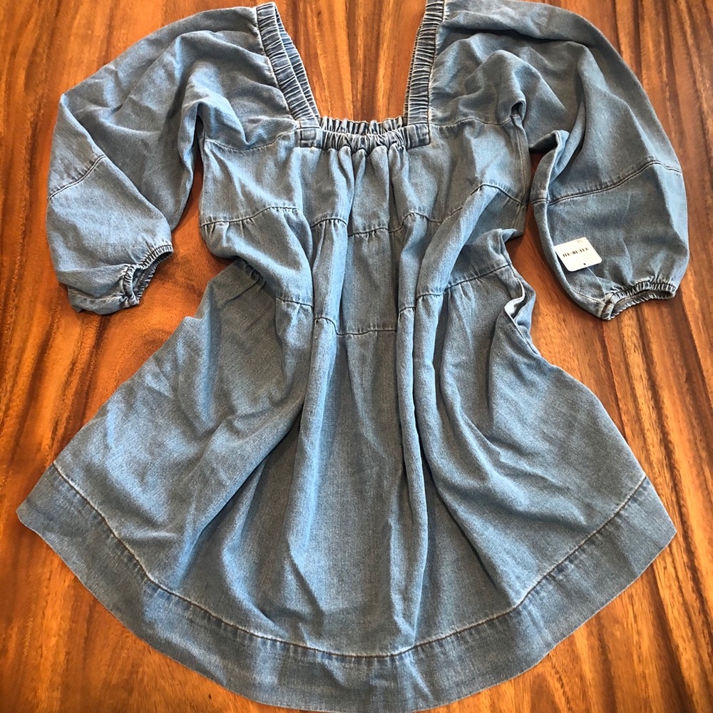 Free People Lou Jean Babydoll dress